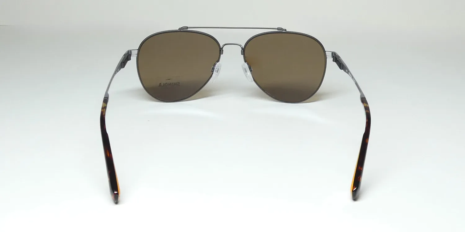 Flexon Shinola 2101s 071 Sunglasses Satin Gunmetal 56mm 5