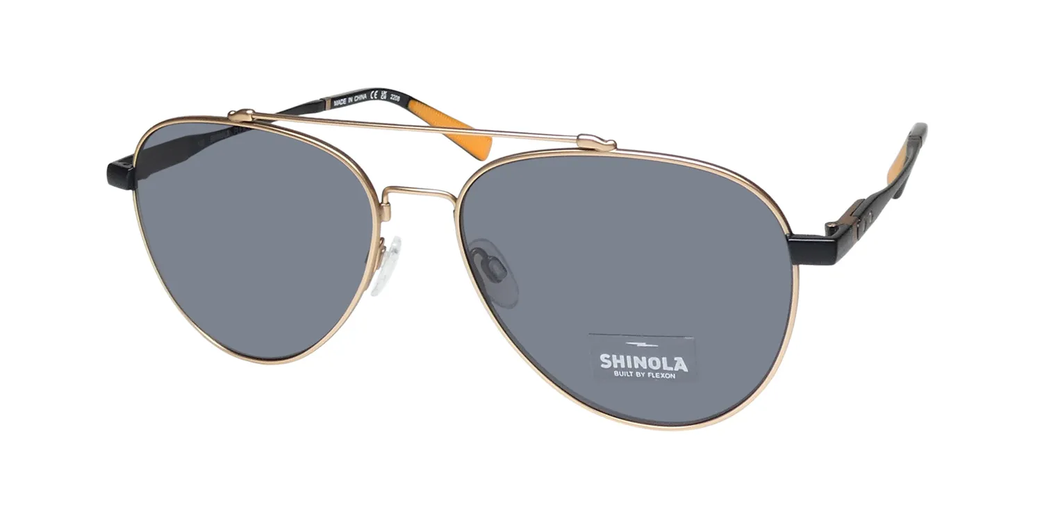 Flexon Shinola 2101s 784 Sunglasses Satin Copper 56mm