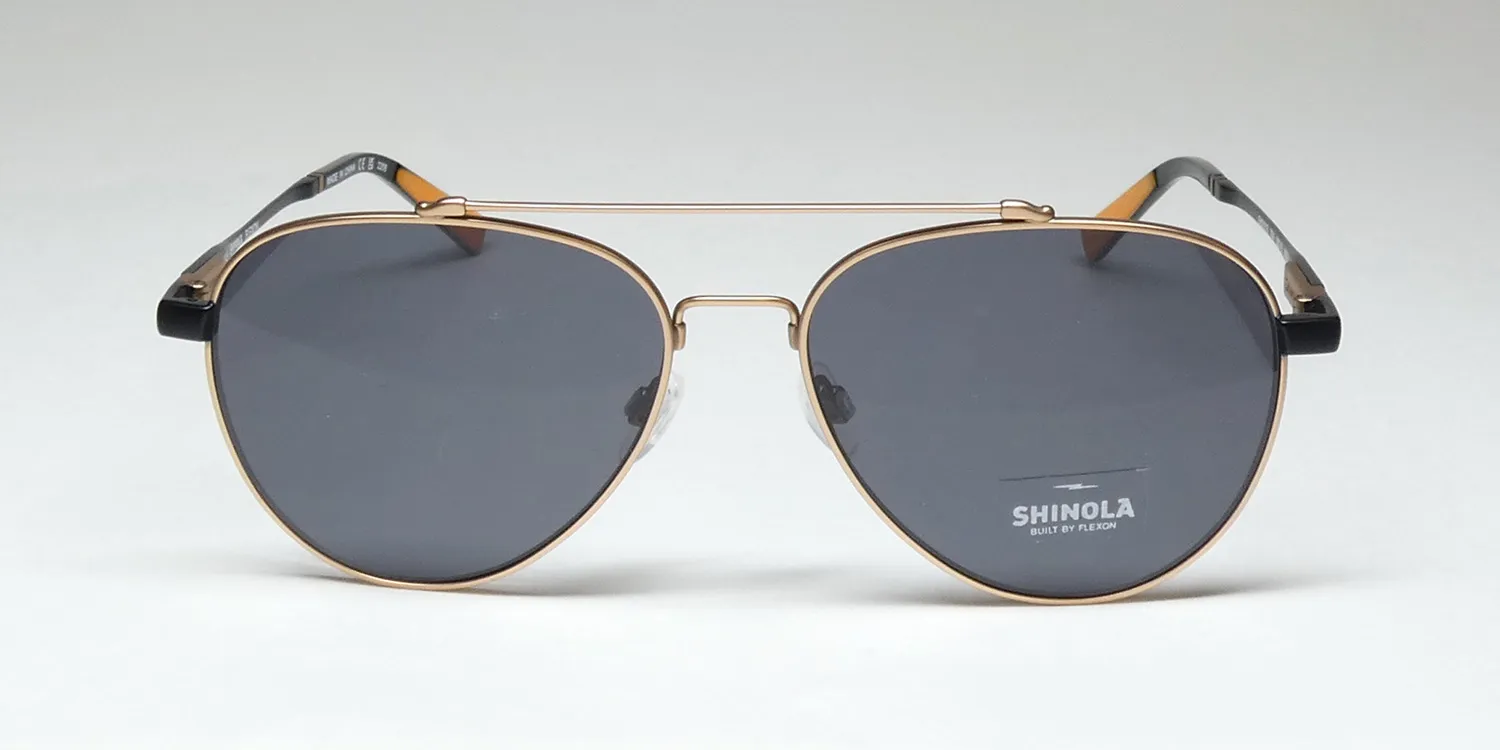 Flexon Shinola 2101s 784 Sunglasses Satin Copper 56mm 3