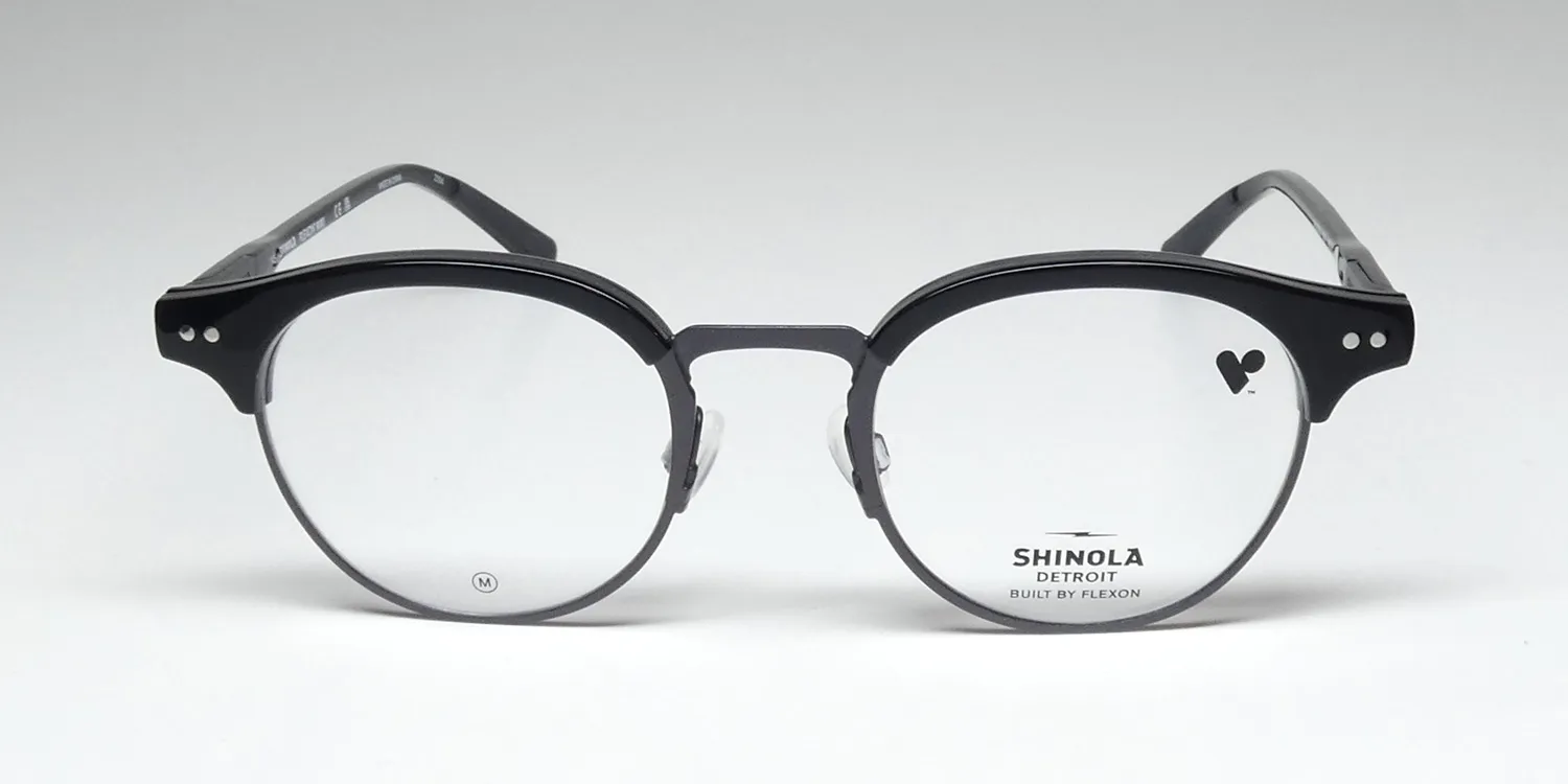 Flexon Shinola 23000 001 Eyeglasses Black 48mm 3