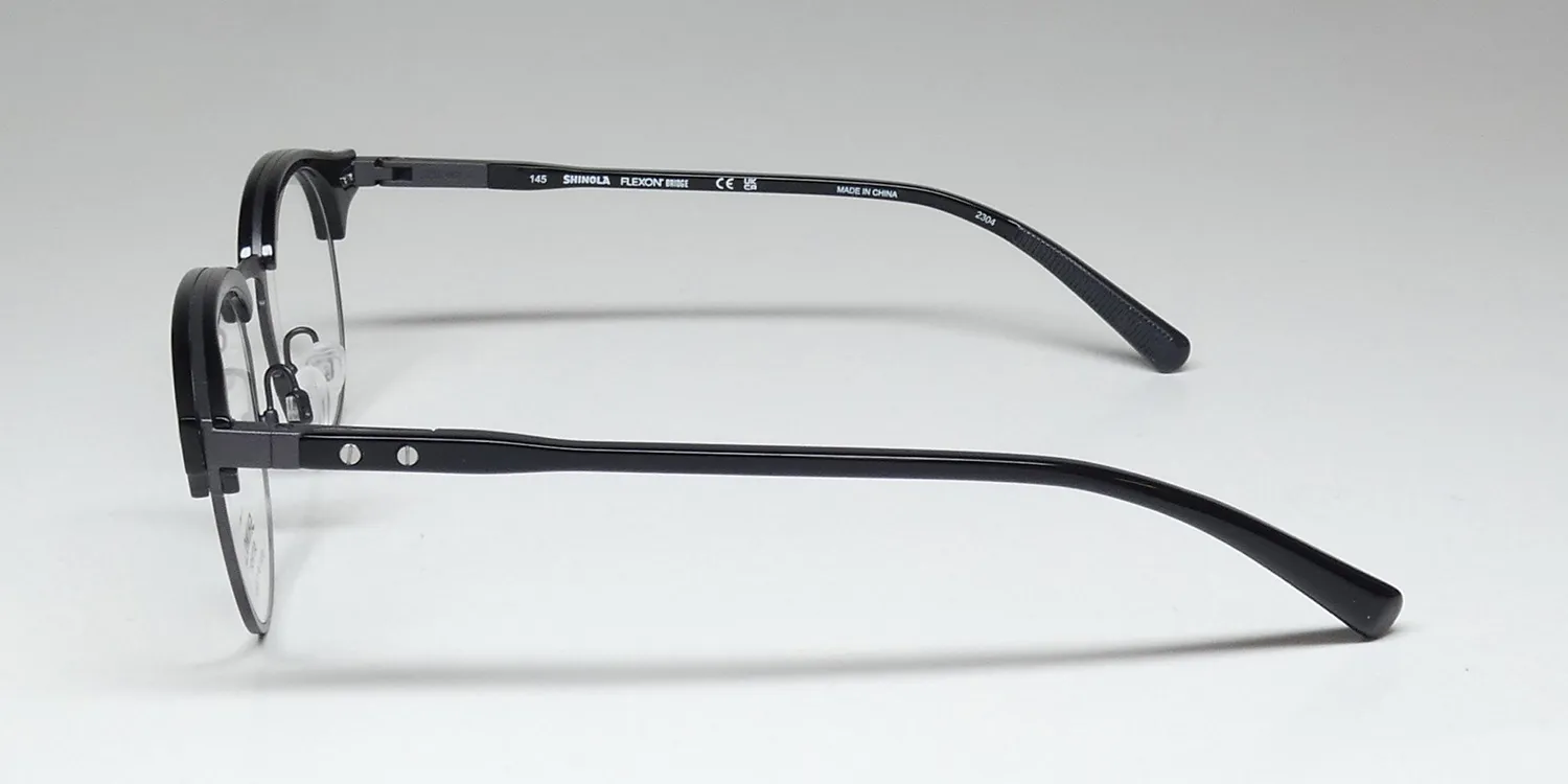 Flexon Shinola 23000 001 Eyeglasses Black 48mm 4