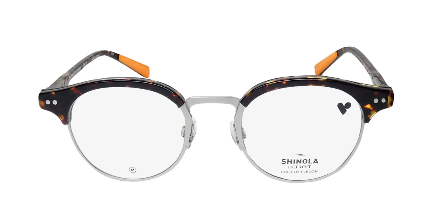 Flexon Shinola 23000 242 Eyeglasses Tortoise 48mm 3