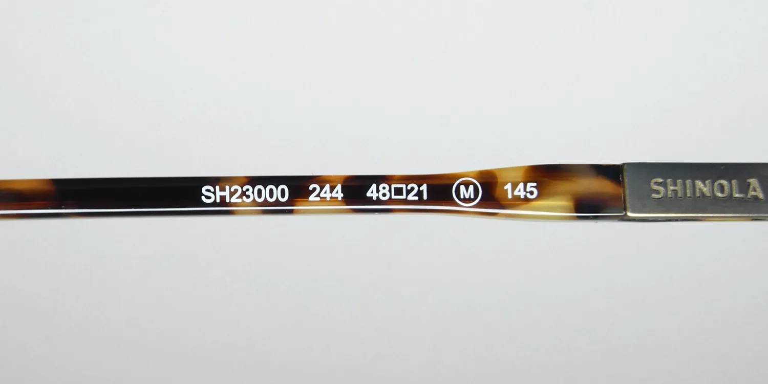 Flexon Shinola 23000 244 Eyeglasses Tortoise 48mm 8