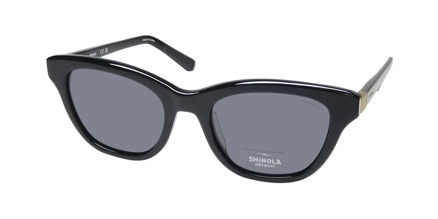 Flexon Shinola 1503s 001 Sunglasses Black 52mm