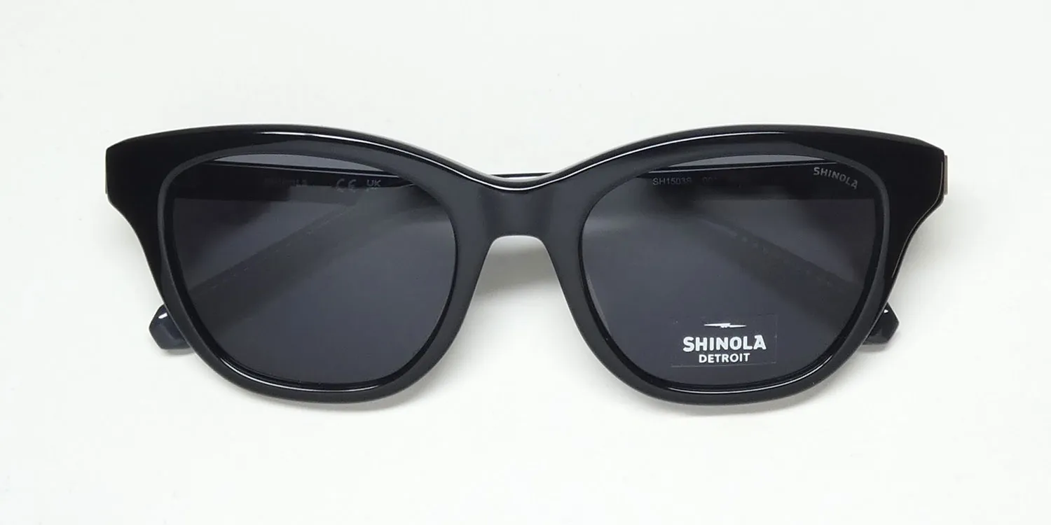 Flexon Shinola 1503s 001 Sunglasses Black 52mm 2