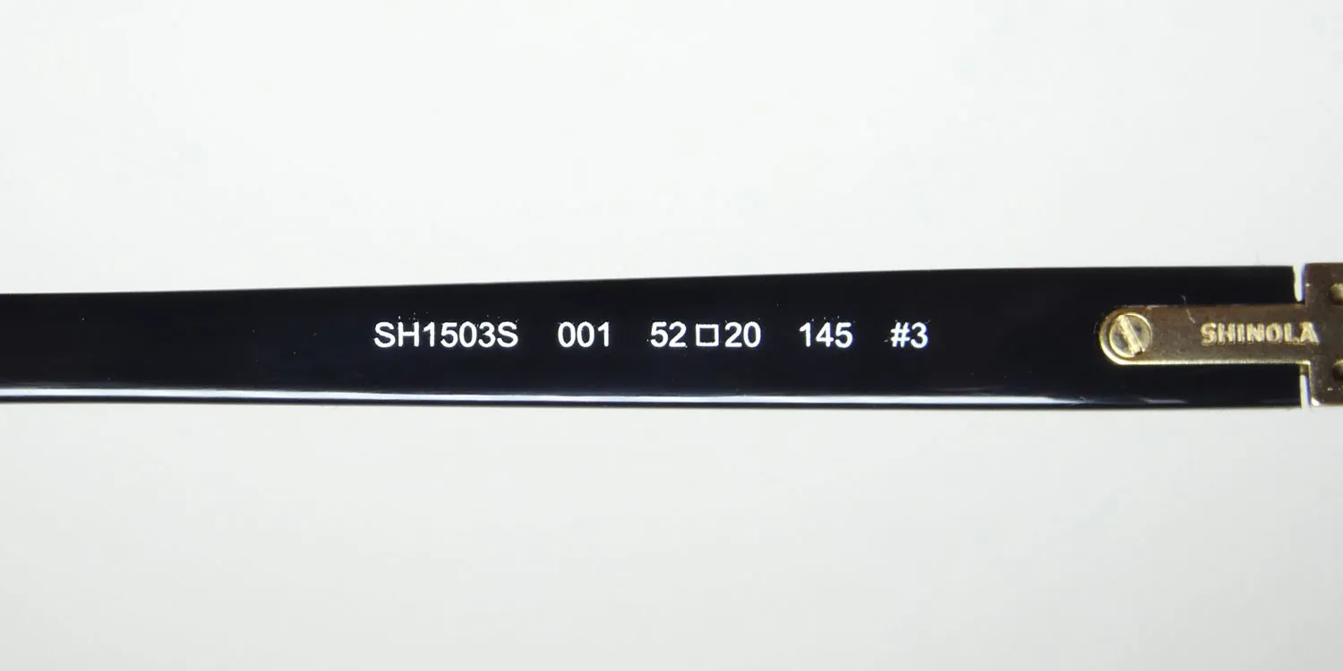 Flexon Shinola 1503s 001 Sunglasses Black 52mm 8