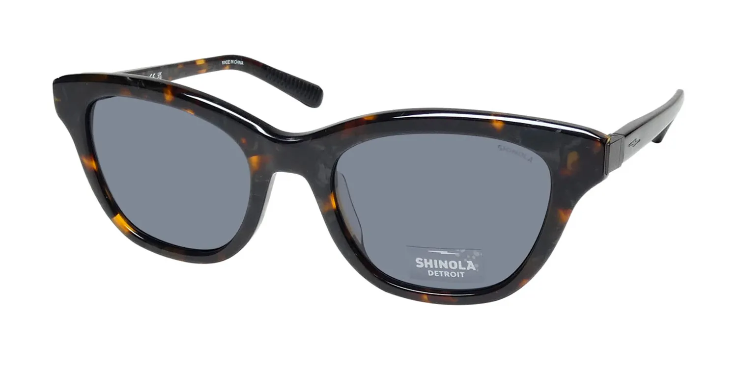 Flexon Shinola 1503s 241 Sunglasses Gunmetal Pearl Tortoise 52mm