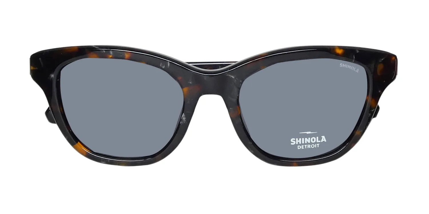 Flexon Shinola 1503s 241 Sunglasses Gunmetal Pearl Tortoise 52mm 2