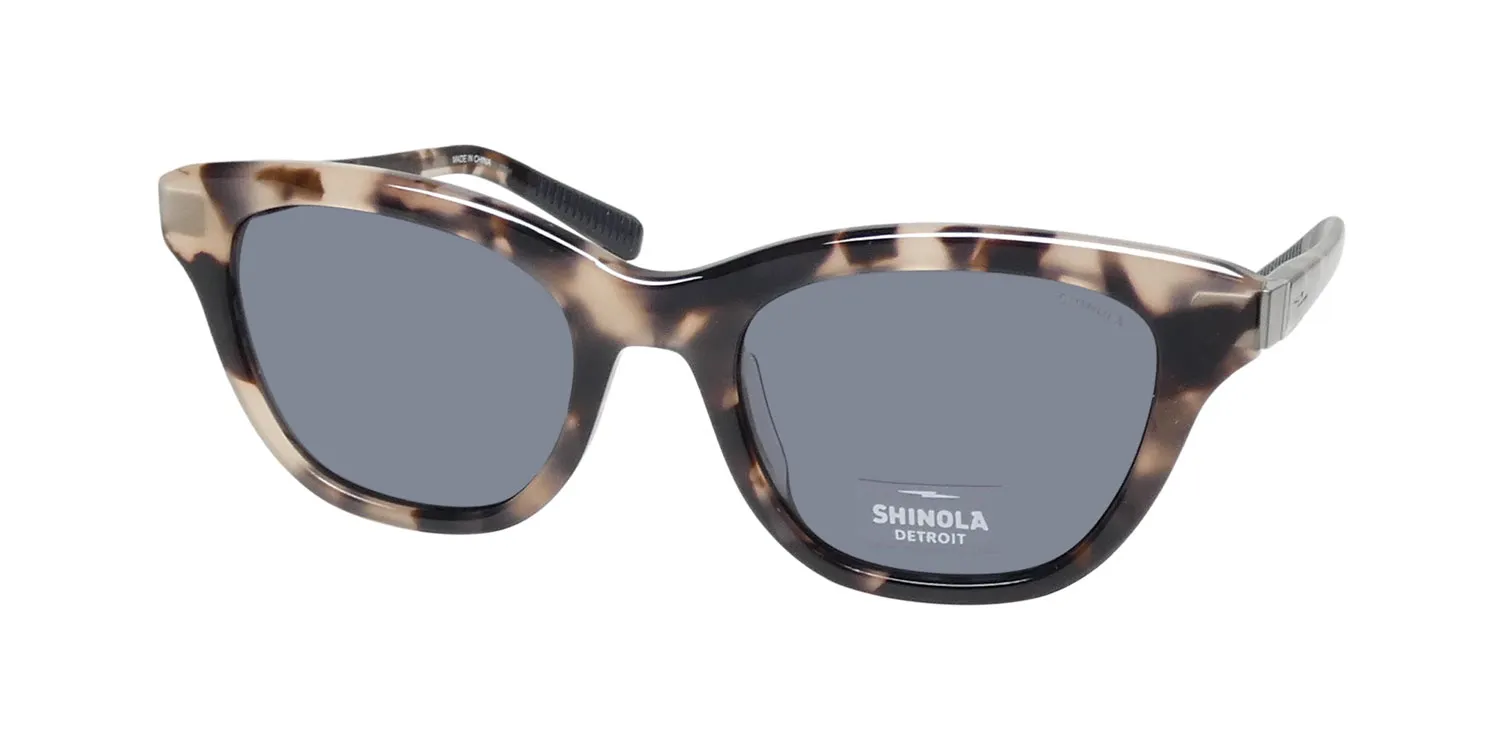 Flexon Shinola 1503s 688 Sunglasses Blush Tortoise 52mm