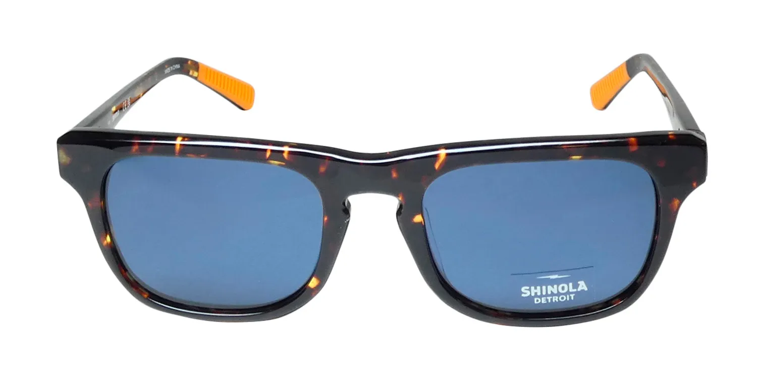 Flexon Shinola 1502s 242 Sunglasses Dark Amber Tortoise 52mm 3