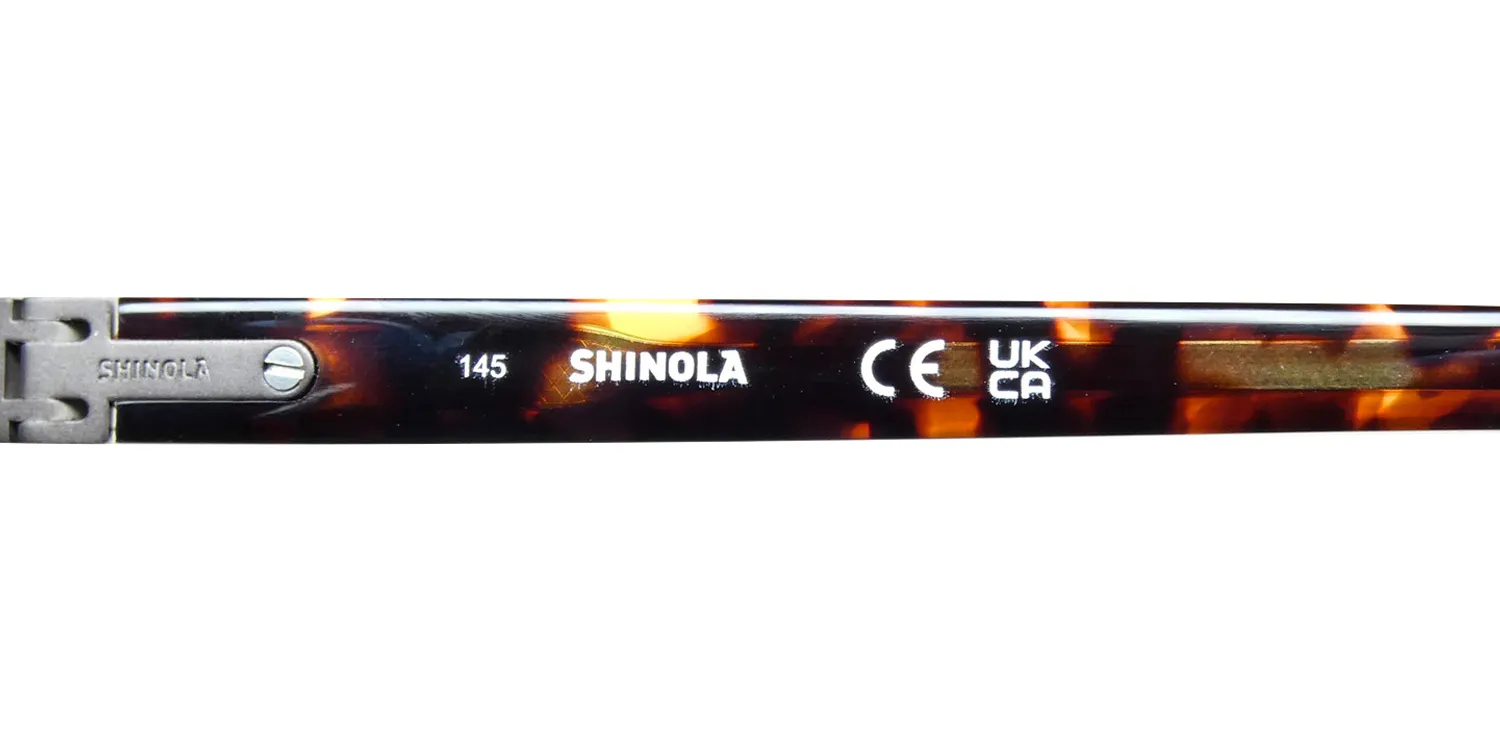 Flexon Shinola 1502s 242 Sunglasses Dark Amber Tortoise 52mm 7