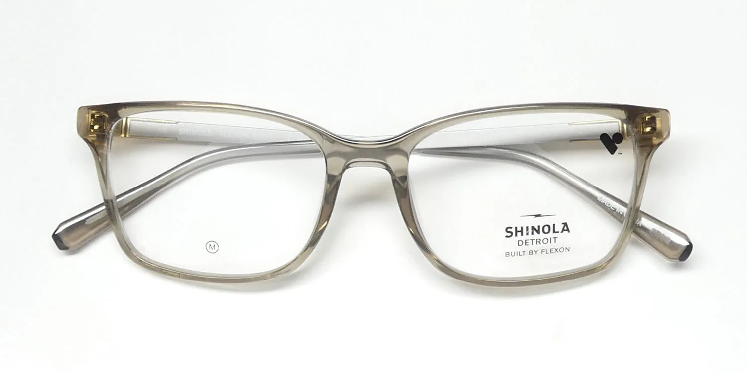 Flexon Shinola 37003 278 Eyeglasses Crystal Fog 53mm Unisex 2