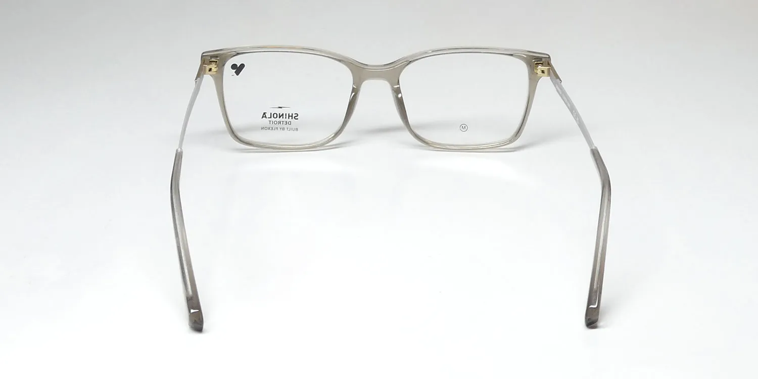 Flexon Shinola 37003 278 Eyeglasses Crystal Fog 53mm Unisex 5
