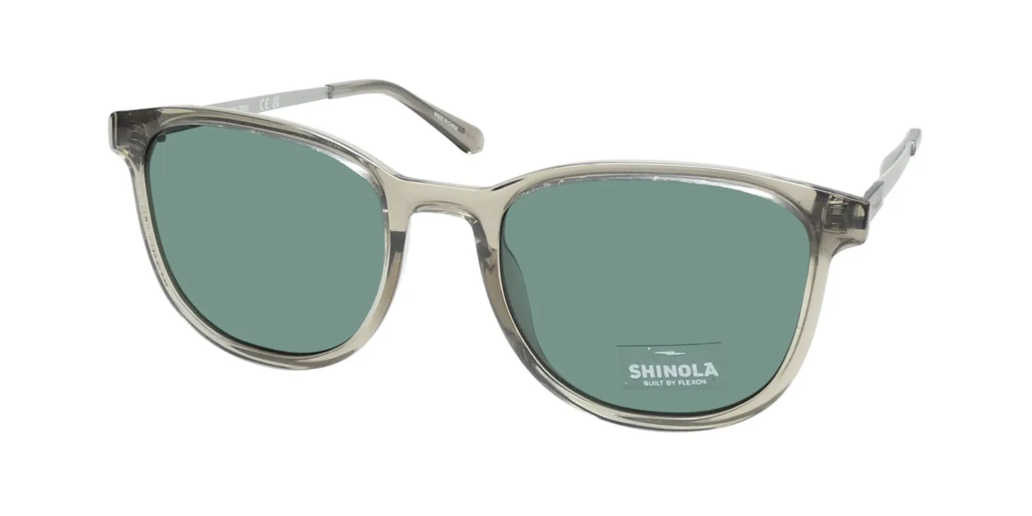 Flexon Shinola 3701s 278 Sunglasses Crystal Fog 52mm