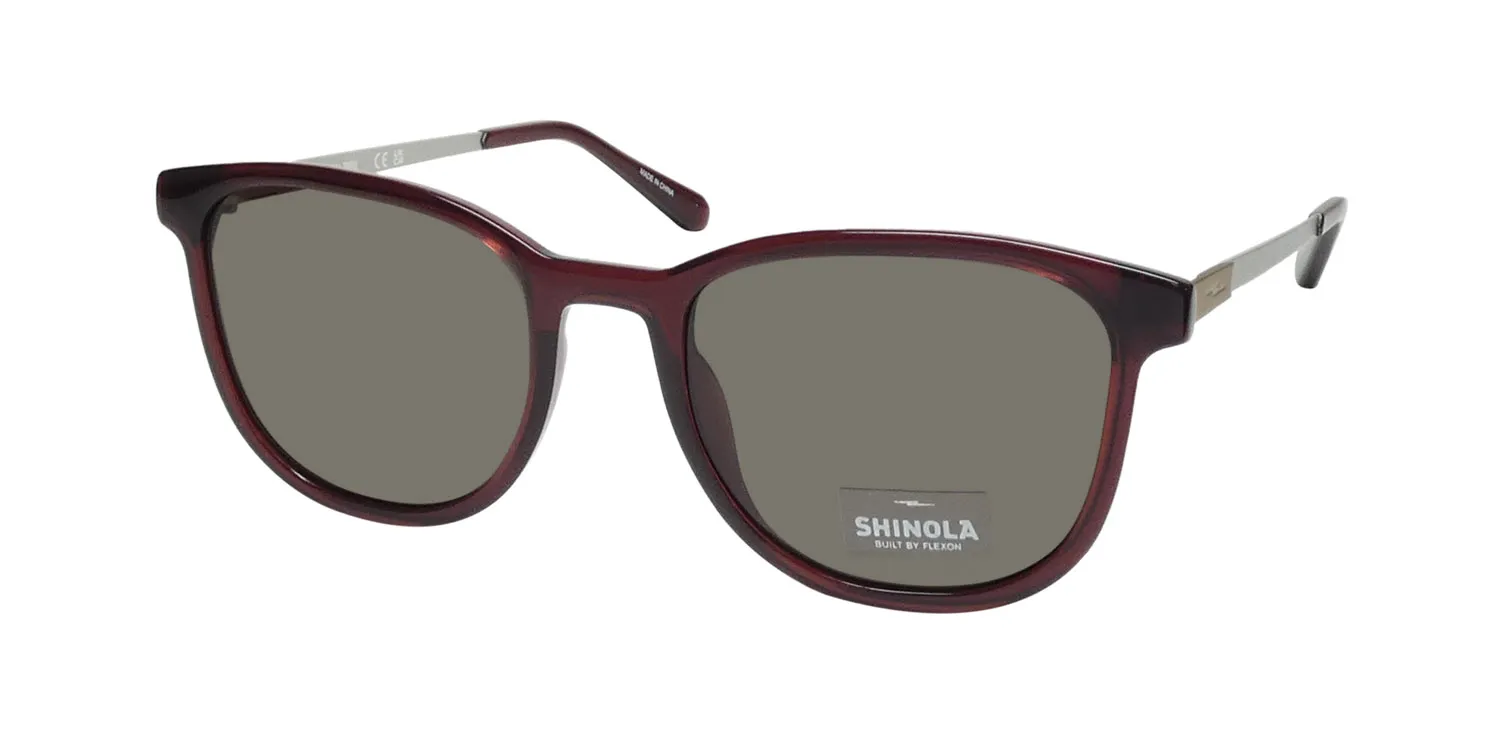Flexon Shinola 3701s 612 Sunglasses Crystal Rosewood 52mm
