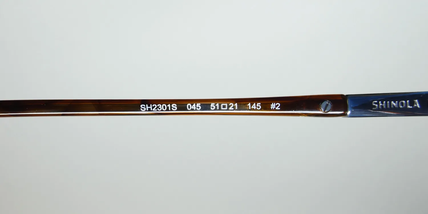 Flexon Shinola 2301s 045 Sunglasses Shiny Silver 51mm 8
