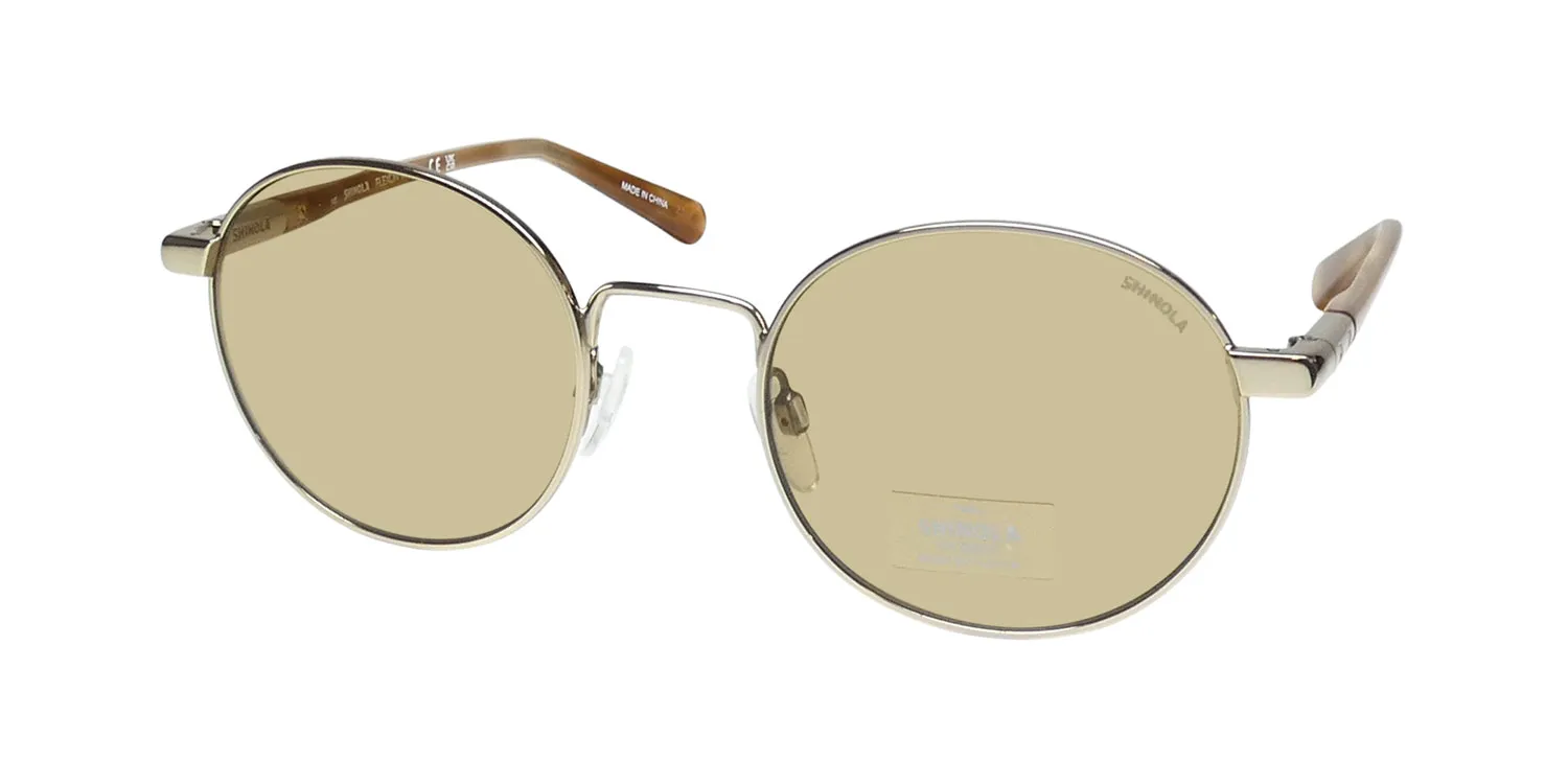 Flexon Shinola 2301s 717 Sunglasses Shiny Gold 51mm