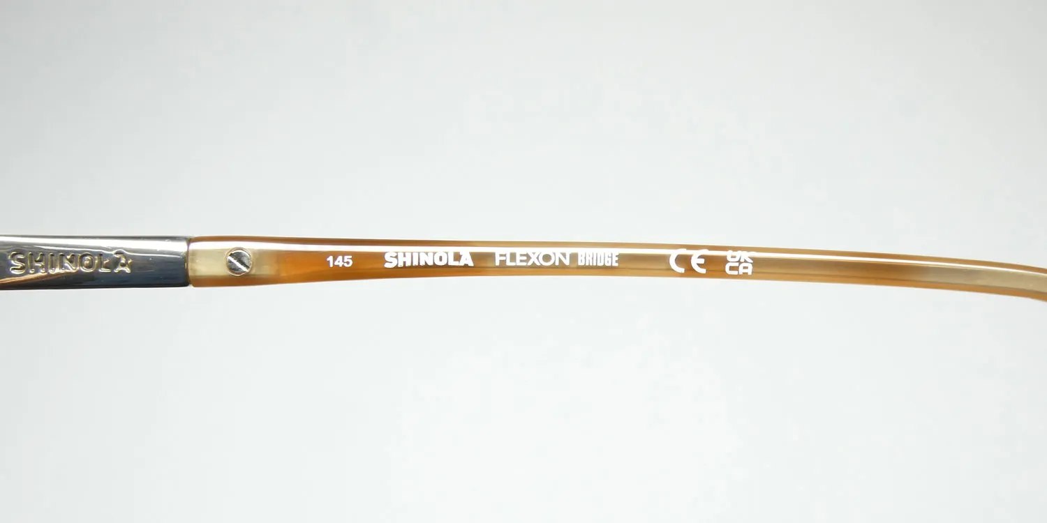 Flexon Shinola 2301s 717 Sunglasses Shiny Gold 51mm 7
