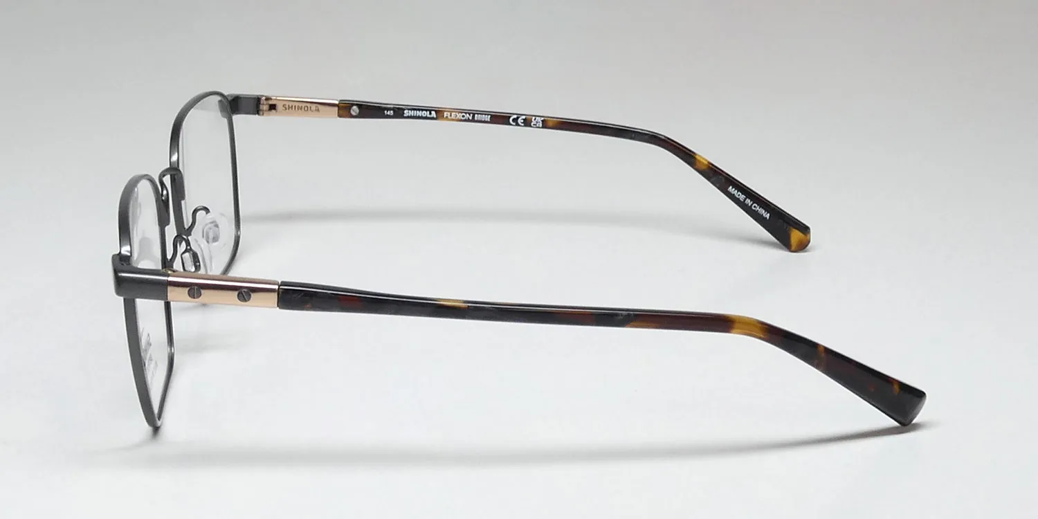 Flexon Shinola 23002 070 Eyeglasses Shiny Gunmetal 53mm 4