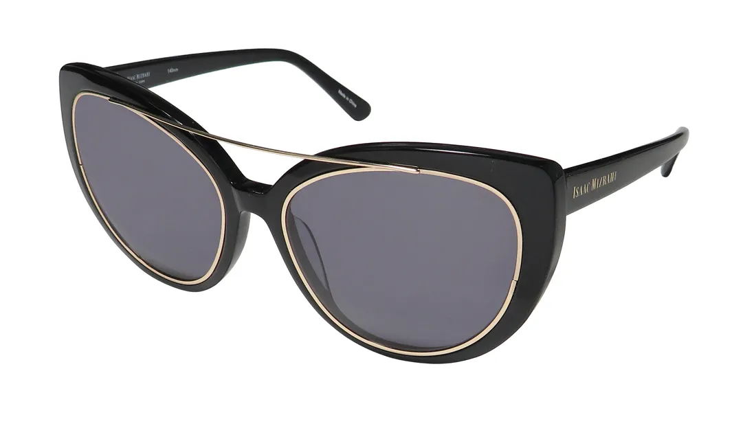 Isaac Mizrahi 30226 bk Sunglasses Black 57mm