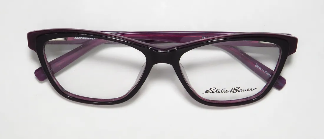 Eddie Bauer 32211 pu Eyeglasses Purple 53mm 2