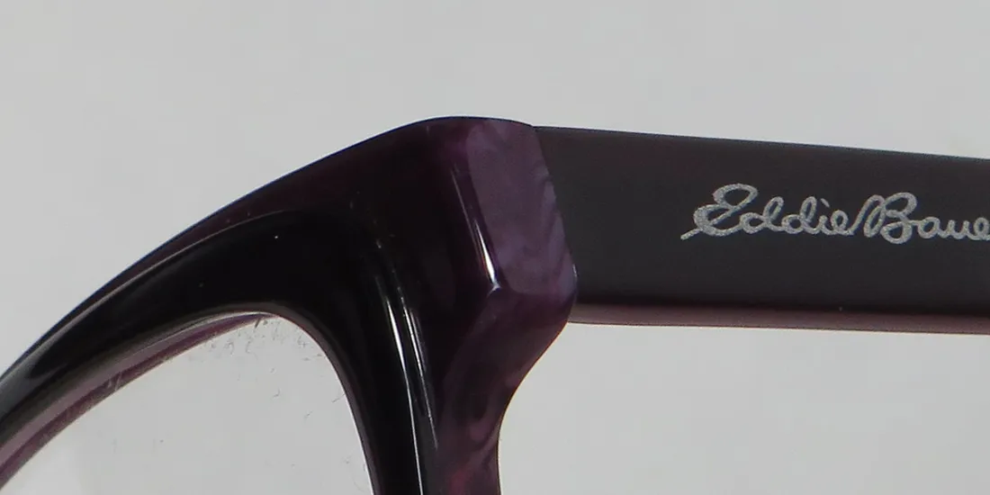 Eddie Bauer 32211 pu Eyeglasses Purple 53mm 6