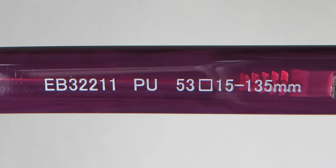 Eddie Bauer 32211 pu Eyeglasses Purple 53mm 8