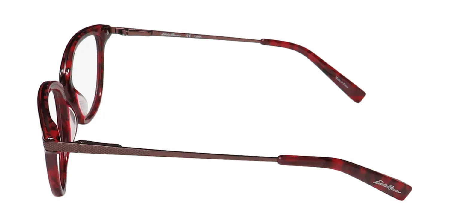 Eddie Bauer 32208 re Eyeglasses Red 52mm 4