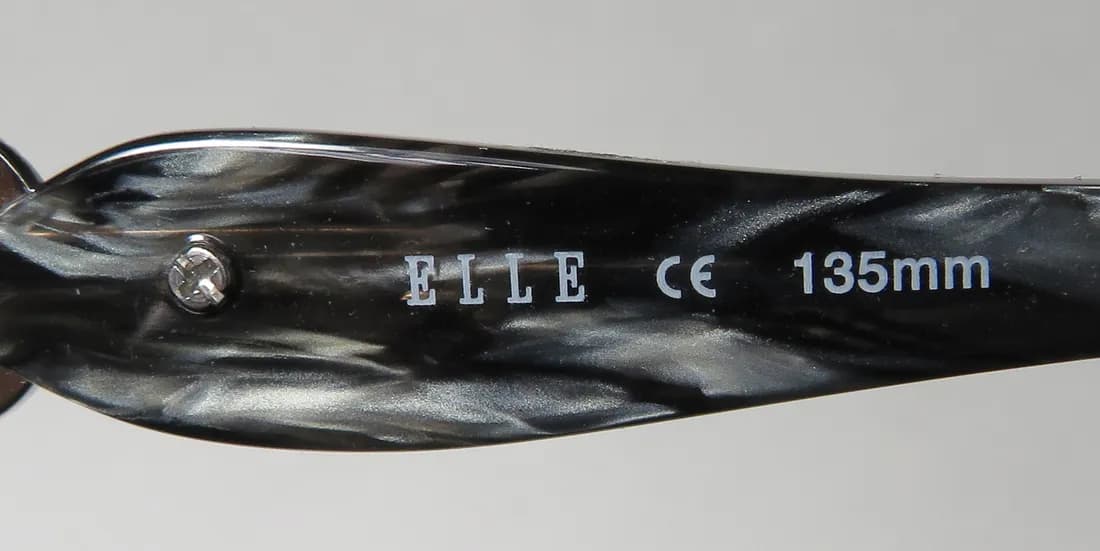 ELLE 13428 bk Eyeglasses Black 52mm 7