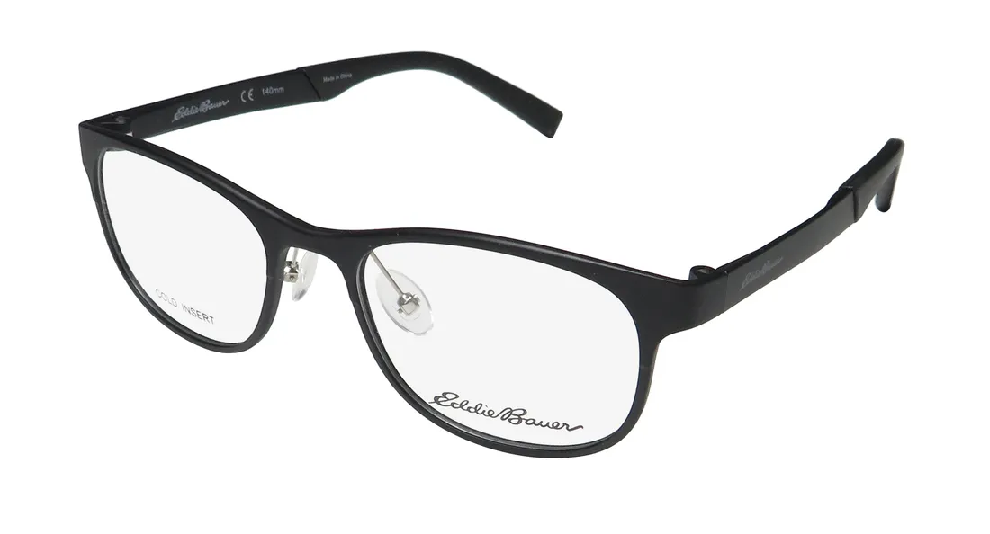 Eddie Bauer 32001 bk Eyeglasses Black 51mm