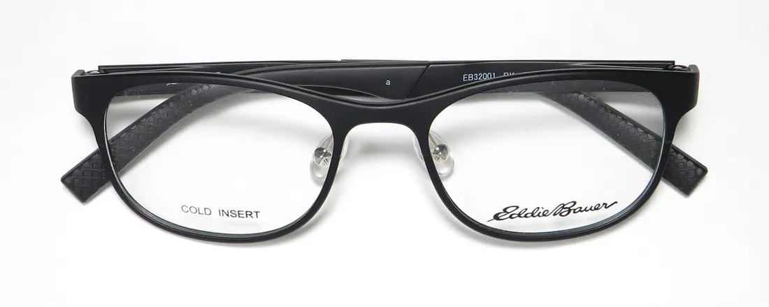 Eddie Bauer 32001 bk Eyeglasses Black 51mm 2
