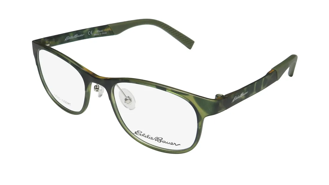 Eddie Bauer 32001 gn Eyeglasses Green 51mm