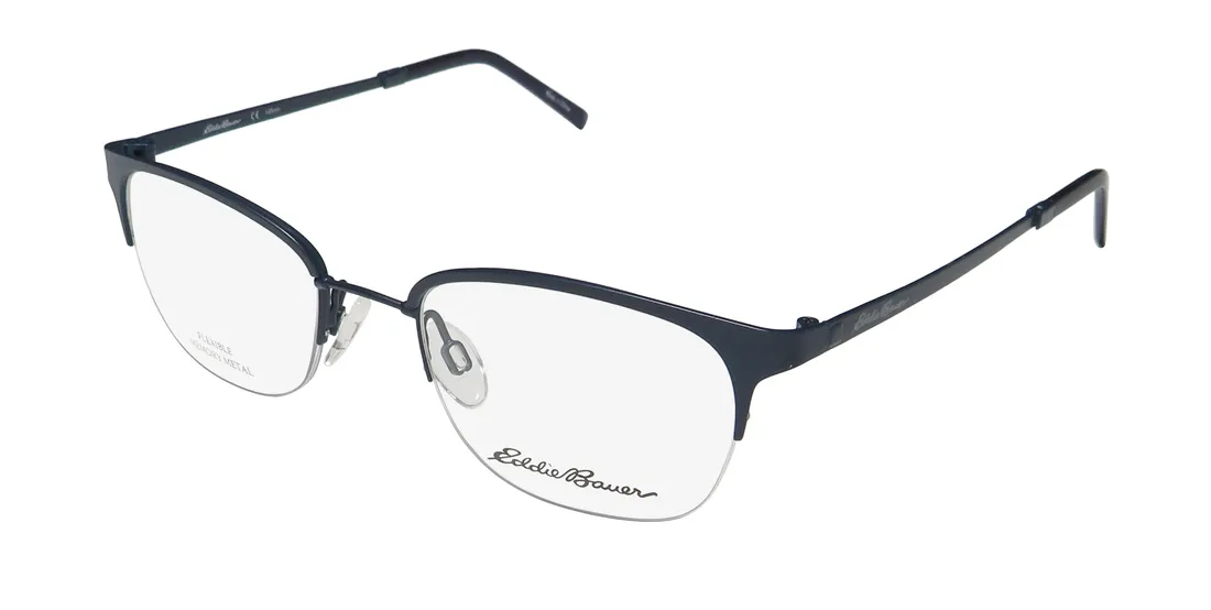 Eddie Bauer 32005 nv Eyeglasses Navy 50mm