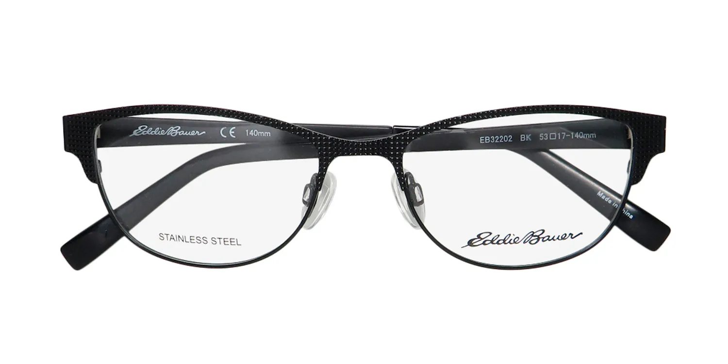 Eddie Bauer 32202 bk Eyeglasses Black 53mm 2