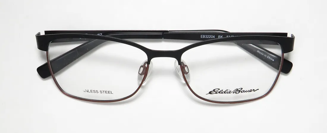 Eddie Bauer 32204 bk Eyeglasses Black 53mm 2