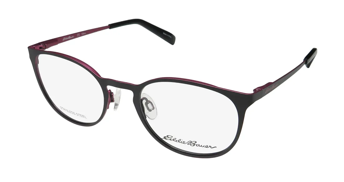 Eddie Bauer 32205 bk Eyeglasses Black 49mm