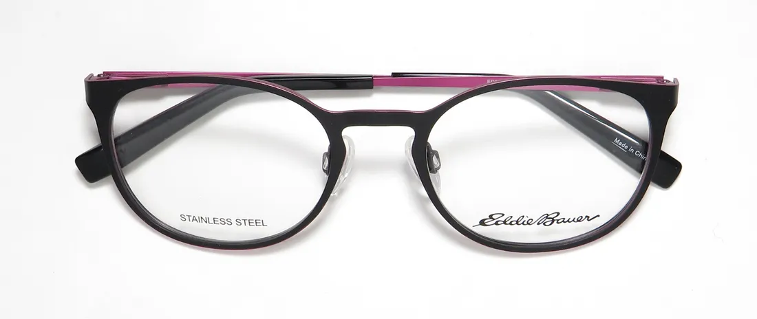Eddie Bauer 32205 bk Eyeglasses Black 49mm 2