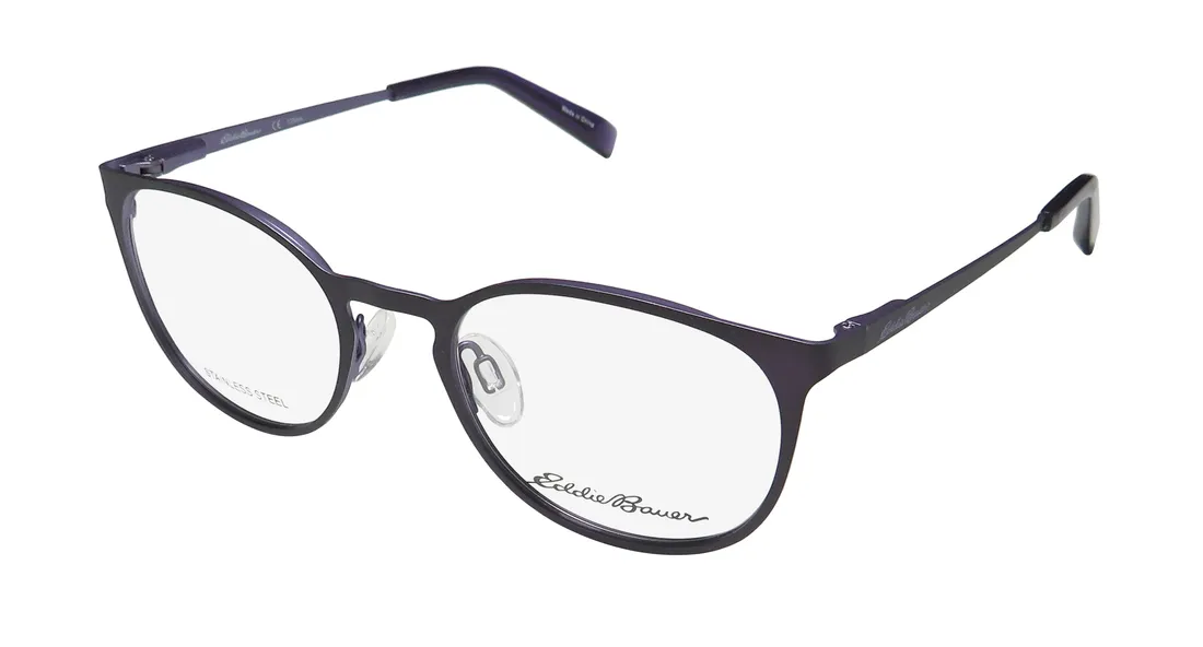 Eddie Bauer 32205 pu Eyeglasses Purple 49mm