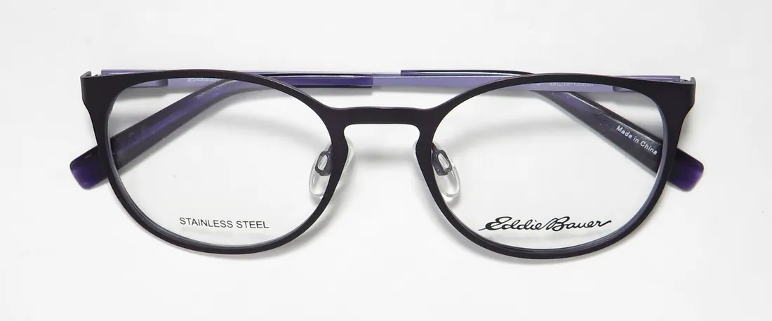 Eddie Bauer 32205 pu Eyeglasses Purple 49mm 2