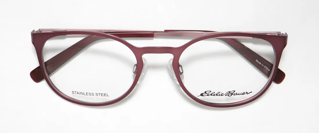 Eddie Bauer 32205 wi Eyeglasses Wine 49mm 2