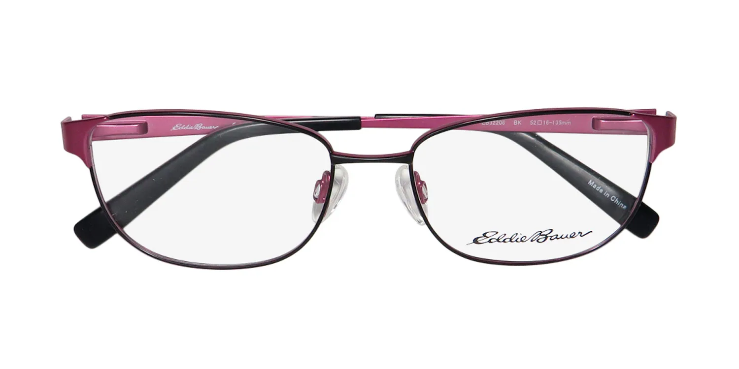 Eddie Bauer 32206 bk Eyeglasses Black 52mm 2