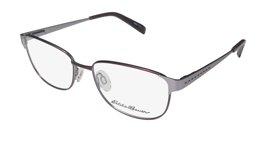 Eddie Bauer 32206 pu Eyeglasses Purple 52mm
