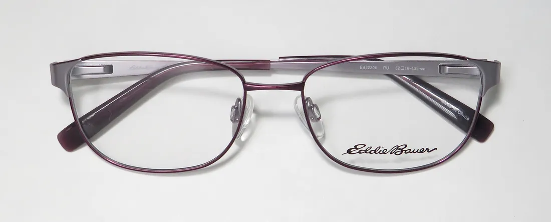 Eddie Bauer 32206 pu Eyeglasses Purple 52mm 2