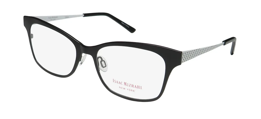 Isaac Mizrahi 30016 bk Eyeglasses Black 52mm