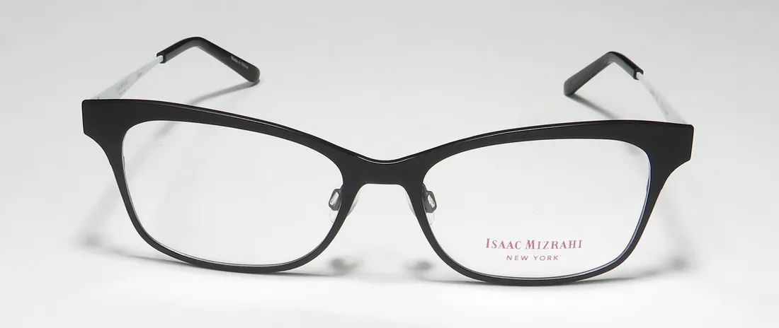 Isaac Mizrahi 30016 bk Eyeglasses Black 52mm 3