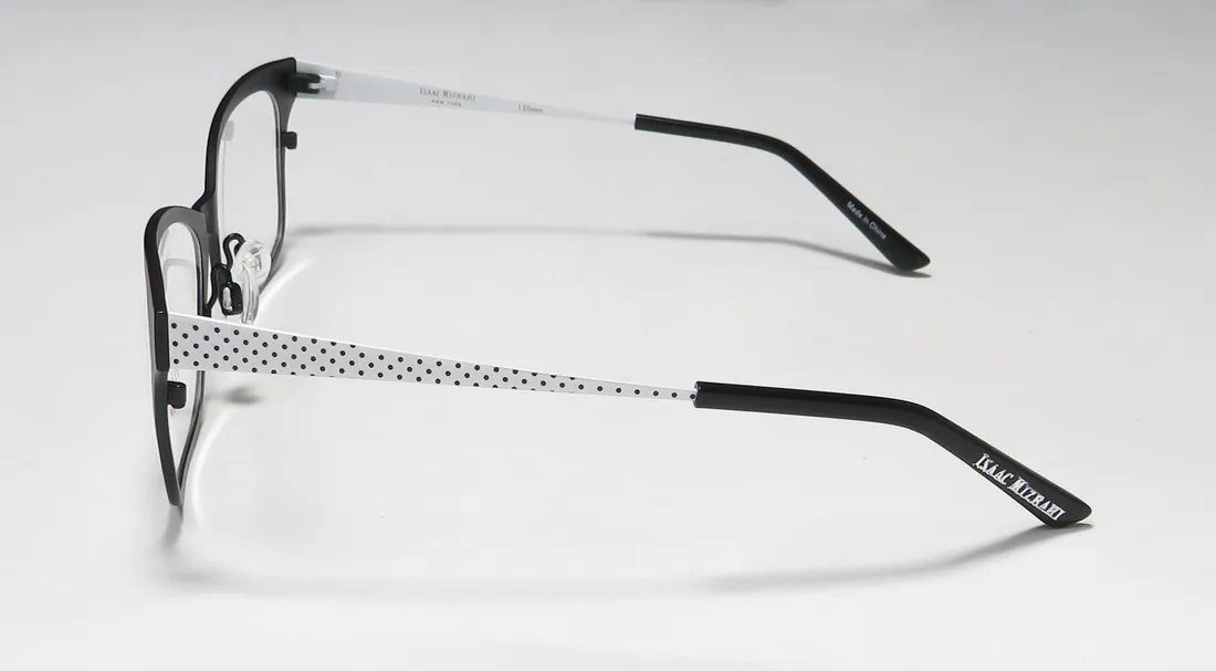 Isaac Mizrahi 30016 bk Eyeglasses Black 52mm 4
