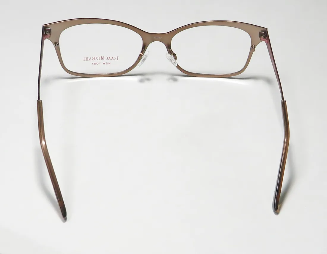 Isaac Mizrahi 30016 br Eyeglasses Brown 52mm 5