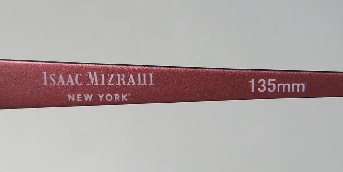 Isaac Mizrahi 30016 br Eyeglasses Brown 52mm 7
