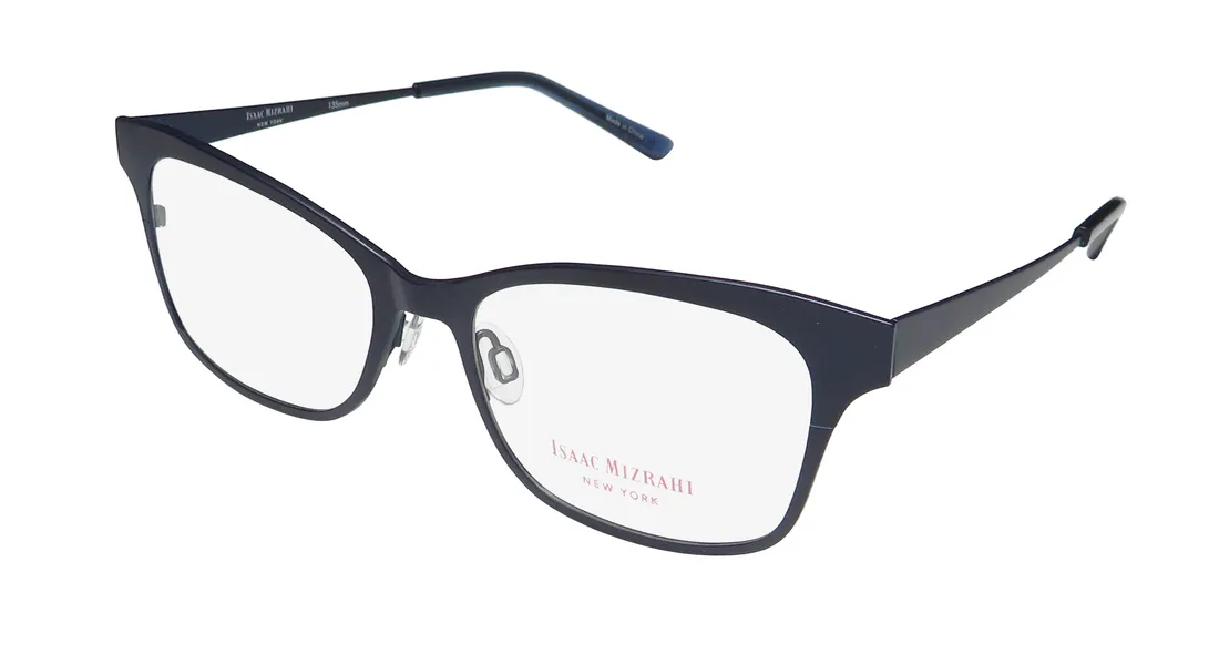 Isaac Mizrahi 30016 nv Eyeglasses Navy 52mm