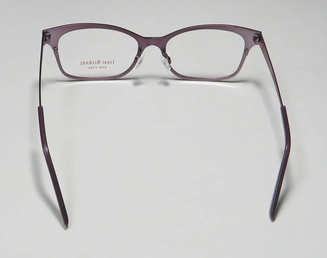 Isaac Mizrahi 30016 pu Eyeglasses Purple 52mm 5